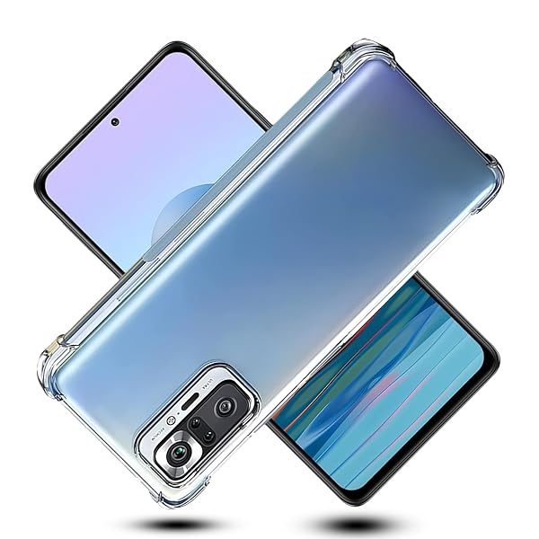 【全面保護】Redmi Note 10 Pro用のケース Redmi Note10Pro 用の保護カバー 薄型 TPU材質 『四隅がエア