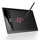NearHub ペンタブ 板タブ お絵描き ペンタブレット 10×6インチ 薄型8mm「充電不要ペン付き/ショートカットキー/8個8192レベル筆圧/±60°傾き検知」Window/Mac/Chrome OS 88/Android 6.0/Linux(2)