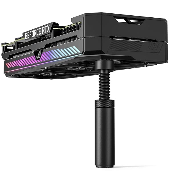 upHere GPUサポート グラボ 支え棒 グラフィックカードを固定する GPUブレースサポート ビデオカードサグホルダ【GB49K】