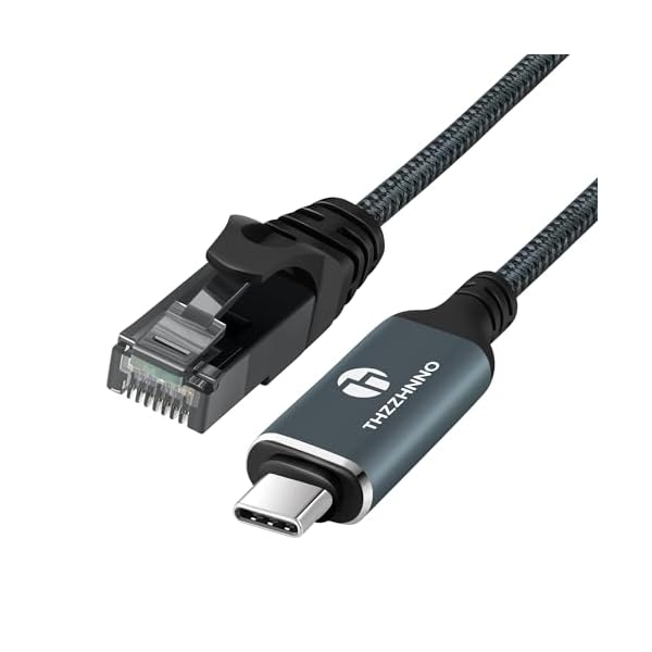 USB-C LANץ ֥ 1MͭLANѴץ Type-C to RJ45 ӥåȥͥåȥ֥ ľ...