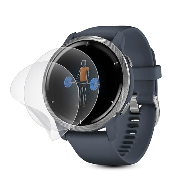 【アンチグレア フィルム 2枚セット】対応 Garmin Venu 2 用フィルム 軟TPU素材 Garmin Venu 2 保護フ