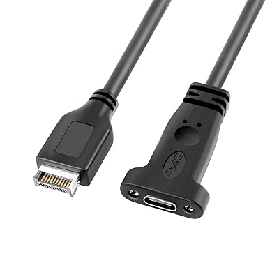 YC CY֥ USB 3.1 եȥѥͥإå Type-E 20ԥ - USB-C Type-C ᥹Ĺ֥ ѥͥޥȥ塼󥰥ݡդ