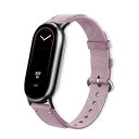 Xiaomi Mi Band 8 / Xiaomi Smart Band 8 対応 バンド 換えバンド 換えバンド 替えベルトレザー弾性ナイロン製 編組ストラップ 調節可能 交換用ストラップ Xiaomi Mi Band 8 / Smart Band
