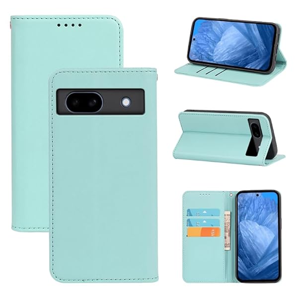 Google Pixel 8a ケース 手帳型 グーグルピクセル8a 手帳型ケース Pixel8a スマホケース カバー 手帳型 PUレザー カード収納 財布型 耐衝撃 ケース マグネット スタンド機能付き 5色(Google Pixel8a ケース