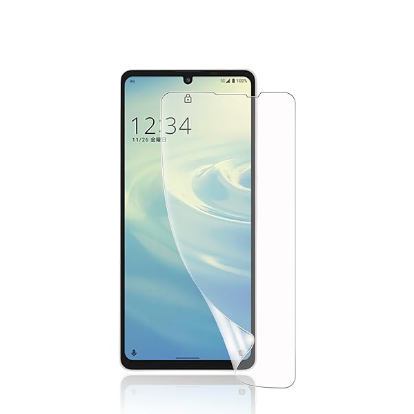 【アンチグレア フィルム】AQUOS Sense6s / Sense6保護フィルム 軟 TPU素材 SHG07 SH-54B SHG05 保護フィ