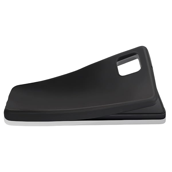 AQUOS Sense 6 SH-54B SHG05 ケース ブラック AQUOS Sense6 用の ケース マットブラック【柔軟性 TPU素材