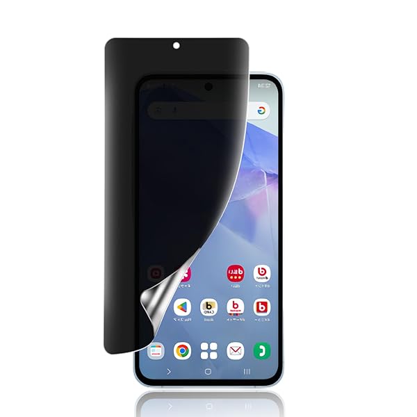 【覗き見防止】For Galaxy A55 5G フィルム 覗き見防止 キズ防止 Galaxy A55 5G SC-53E SCG27 保護フィル