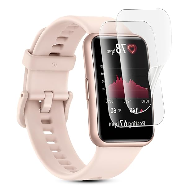 【アンチグレア フィルム 2枚セット】対応 HUAWEI WATCH FIT Special Edition 保護フィルム 軟 TPU素材 f