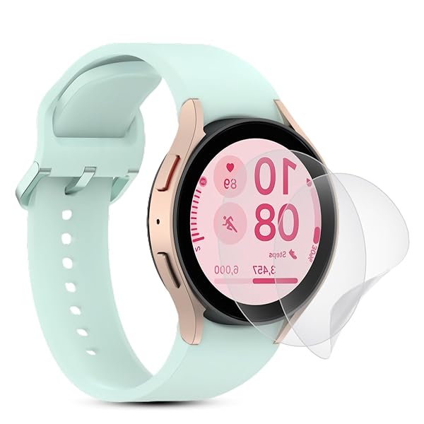 【アンチグレア フィルム 2枚セット】対応 Galaxy Watch FE 40mm 保護フィルム 軟 TPU素材 for Galaxy Wa