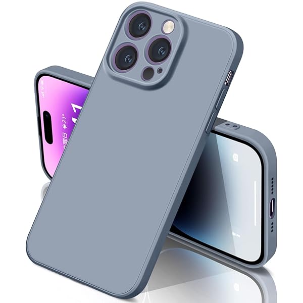 iphone14pro ケース シリコン 耐衝撃 さらさら手触り 傷付き防止 軽量 マット質感 レンズ保護 指