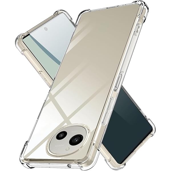 対応 AQUOS R10 ケース/AQUOS R9 ケース 耐衝撃 透明ソフトTPU SH-51F / SH-51E SH-M28 カバー [米軍MIL規格