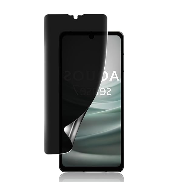 【覗き見防止】For AQUOS sense7 フィルム 覗き見防止 キズ防止 アクオスセンス7 SH-53C SHG10 保護フ