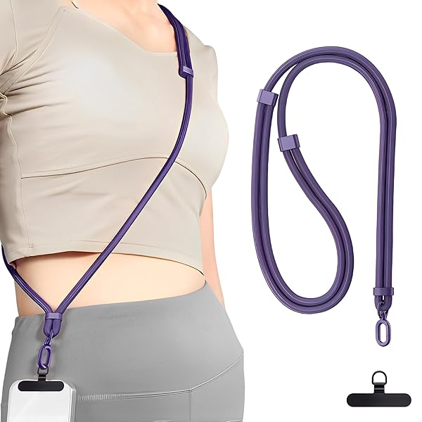 スマホショルダー 斜めがけ首掛け肩掛け 携帯ストラップスマホストラップ 7mm ナイロンロー