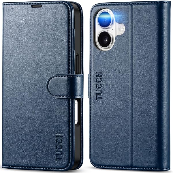 iPhone 17 対応 ケース手帳型 6.3インチ 4つカードポケット付き ストラップホール付き 横置きス