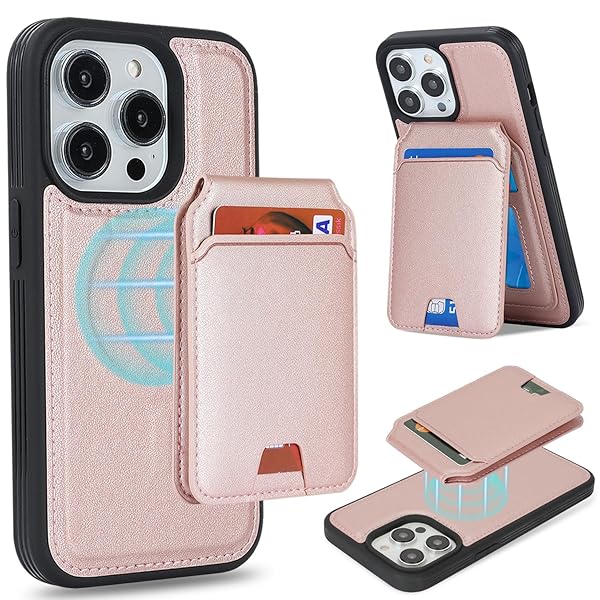 いphone14Pro Max ケース MagSafe 対応 iPhone 14 Pro Max ケース マグセーフ 耐衝撃 背面カード収納 分離