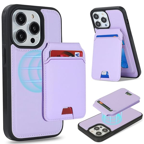 いphone14Pro Max ケース MagSafe 対応 iPhone 14 Pro Max ケース マグセーフ 耐衝撃 背面カード収納 分離