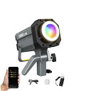 撮影用ライト, CL120R RGB 120W出力 M/Gバランス 2700~6500K CRI96 + スタジオライト、Bowensマウント付