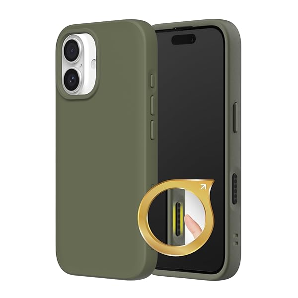 (ライノシールド) ボタン式カメラコントロール MagSafe対応 SolidSuit 耐衝撃スマホケース [iPhone 1