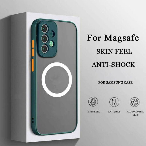マット Magsafe 磁気ハードバックカバー Galaxy A35 A23 A15 A14 A13 電話ケース Samsung Galaxy A34 A32 A24 A33 A12 Fundas マット Magsafe 磁気ハードバックカバー Galaxy A35 A23 A15 A14 A13 電話ケース Samsung Galaxy A34 A32 A24 A33 A12 Fundas
