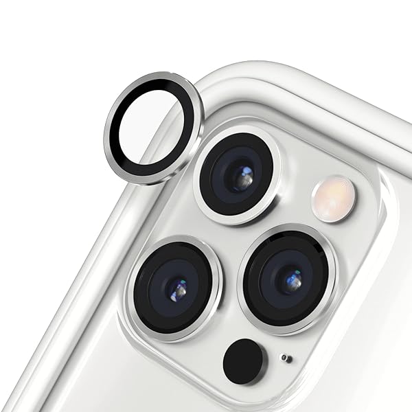 [iPhone 12 Pro Max] 用 カメラ レンズ 強化 ガラス 保護 フィルム カメラカバー 硬度9H 耐衝撃 傷防