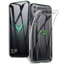 For Xiaomi Black Shark 2 / Black Shark 2 Pro ケース クリスタル クリア 透明 TPU素材 保護カバー ブラッ