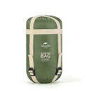 Naturehike キャンプ 登山 車中泊 防災用1人用/M/XLサイズ 寝袋 封筒型 軽量 保温 連結可能 防水シュラフ コンパクトアウトドア 春用 夏用 秋用(XL, 左開き(L), 暗い緑)