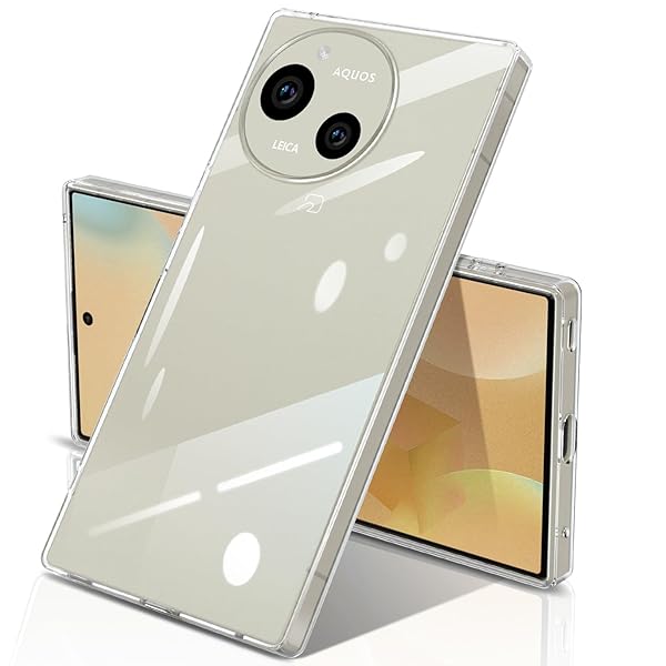 AQUOS R9 / R10 ケース クリア SH-51F / SH-51E 対応 アクオスR9 / R10 カバー 薄型 軽量 TPU ソフト 耐衝