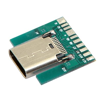 JsER DIY 24pin USB 3.1タイプCメスソケットコネクタSMTタイプwith PCボード
