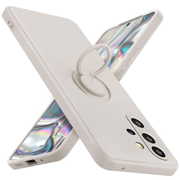 Galaxy A32 5G ケース リング 耐衝撃 シリコン SCG08 カバー tpu 指紋防止 リング付き車載ホルダー