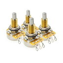 CTS 450 A500K ポット ロングスプリットシャフト3/4インチ 10% Aカーブ ポテンショメーター エレキギターベース用(4個セット)(2)