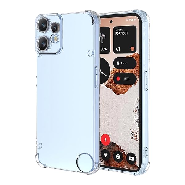 For Nothing CMF Phone 2 Pro ケース ナッシング CMF Phone2 Pro ソフトケース クリスタル クリア 透明 TPU