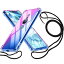 Xperia XZ3 ケースSO-01L SOV39ケース クリア ショルダーストラップ TPU 透明 カバー 耐衝撃 軽量 薄