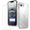 対応 iPhone 16E ケース(1枚入)+ ガラスフィルム(2枚入)アイフォン 16E 軽量 ケース クリア