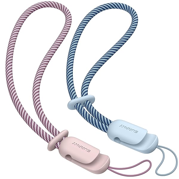 ハンドストラップ 2本セット 長さ調整可能 携帯電話/カメラ/USBメモリ/鍵マスコット/キーなど