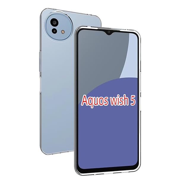 AQUOS wish5 用の スマホケース AQUOS wish5 用の カバー TPU 超薄型 全面保護 ケース ソフト ケース