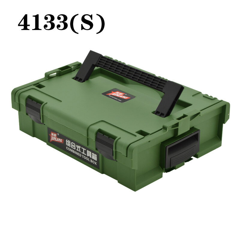 【海外発送】ハードウェアツールボックスプラスチック厚手の構造スーツケース電気ドリル収納ボックスカ..