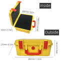 ツールボックスハードウェア機器防水ケースツール用硬質ボックスペリカン大型ハードケーススーツケースフライトケースツールボックスオーガナイザー(4)