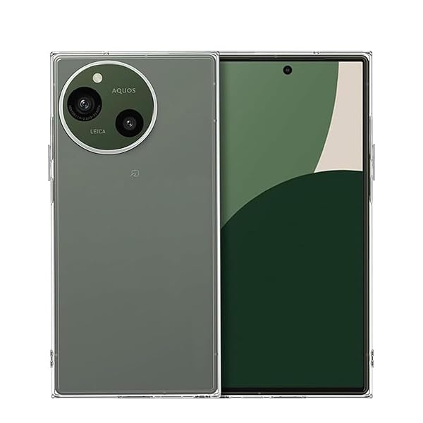 AQUOS R9 用の スマホケース SH-51E 用の カバー TPU 超薄型 全面保護 ケース ソフト ケース クリア