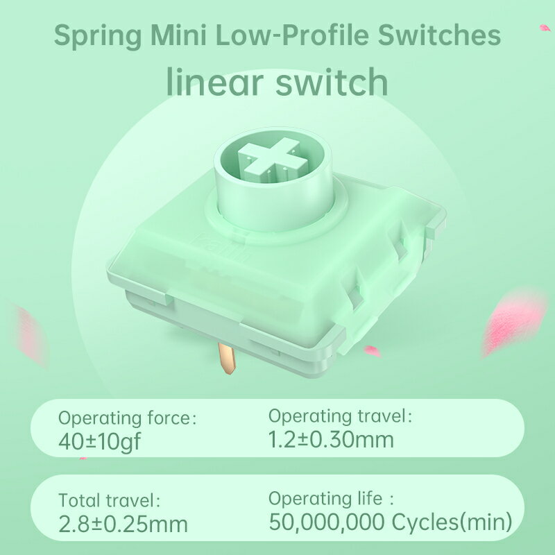 Kailh-メカニカルキーボードスイッチ,ミニ,薄型,クイックトリガー,カスタムゲーム,春,夏,秋,冬