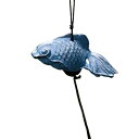 風鈴 ウィンドチャイム 南部鋳鉄 夏の風物詩 幸運 装飾 (金魚)
