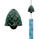 風鈴 金属 鉄器 ふうりん 手作り 伝統工芸品 日本の夏の風物詩 風鈴セット おしゃれ ウィンドチャイム いい音 鐘 贈り物 プレゼント 釣鐘 防水短冊つき (小松果)