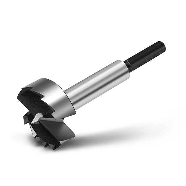 50mm 木工用ドリル 硬質合金 座ぐりドリル 精密木工 ヒンジ切断工具は、硬木、プラスチック、ベニヤ板..