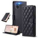 UnivoColors Galaxy A51 5G (SC-54A/SCG07)キルティグレザー調 手帳型ケース エレガント 高質PU マグネッ