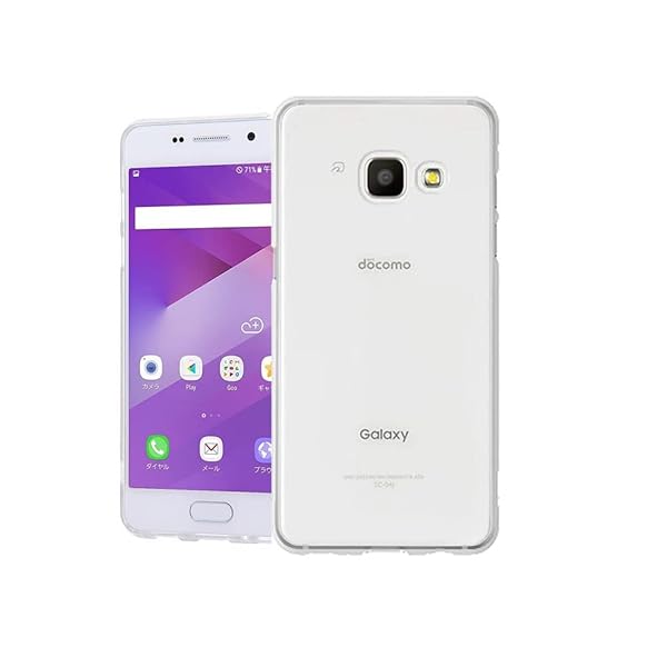 に適用するSamsung Galaxy Feel SC-04J ケース 全透明 ソフト TPU素材 薄型 軽量 耐衝撃 黄変を防ぐ レ