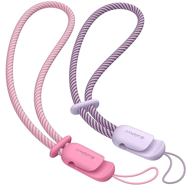 ハンドストラップ 2本セット 長さ調整可能 携帯電話/カメラ/USBメモリ/鍵マスコット/キーなど