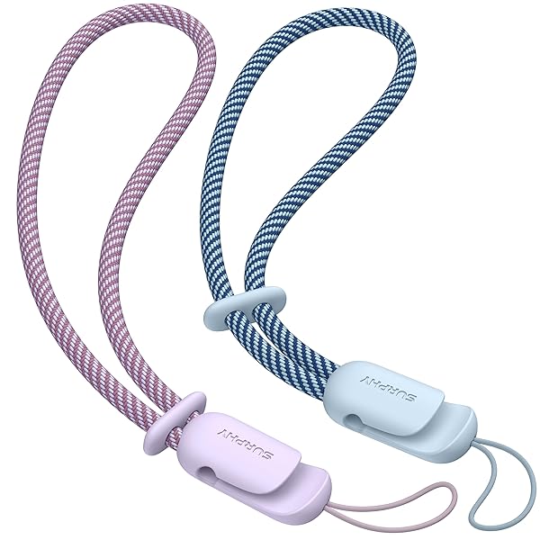 ハンドストラップ 2本セット 長さ調整可能 携帯電話/カメラ/USBメモリ/鍵マスコット/キーなど