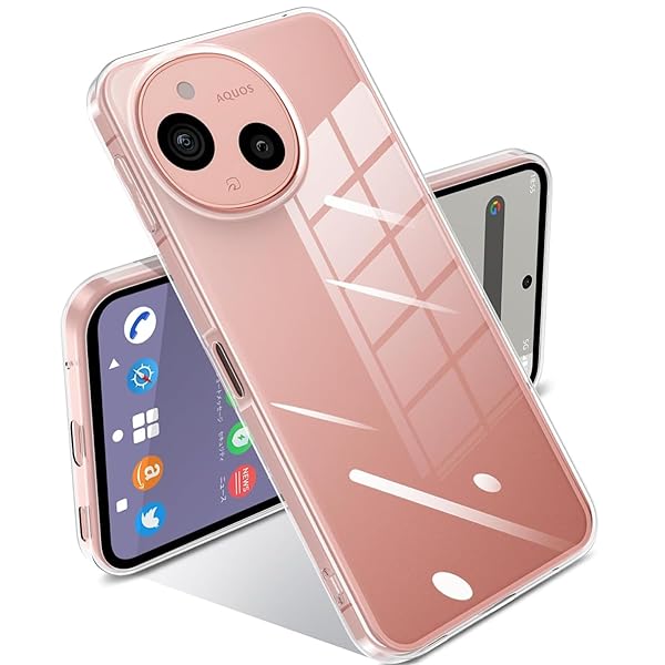 AQUOS sense9 SH-53E 用の スマホケース アクオスセンス9 SH-M29 用の カバー TPU 超薄型 全面保護 ケ