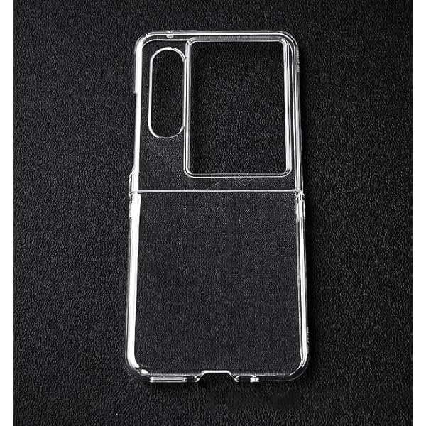 ZTE nubia Flip 2 5G 用のスマホケース Nubia Filp 2 5G 用の保護カバー クリア PC素材 全面保護 耐衝撃