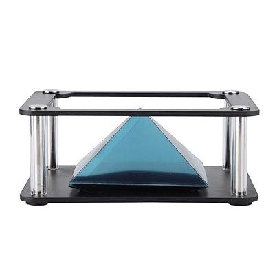 3Dホログラムプロジェクターピラミッド 3.56インチモバイルスマートフォンホログラム スマートフォン用 3Dホログラフィックディスプレイスタンドプロジェクター(シリンダー)
