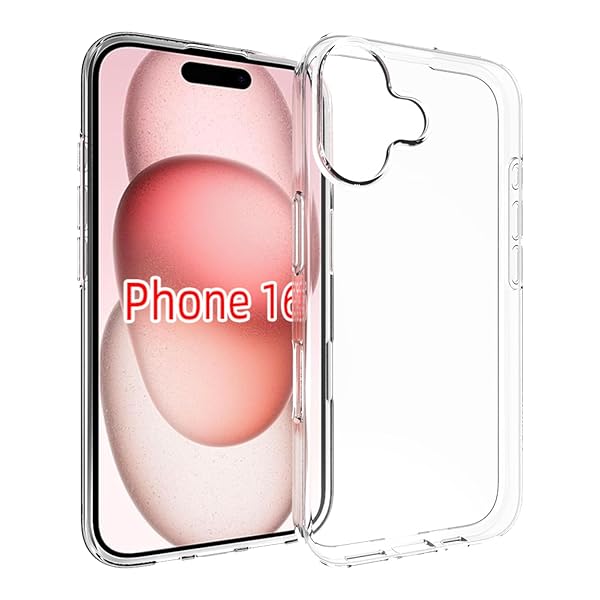 iphone 16 用の スマホケース アイフォン16 用の カバー TPU 超薄型 全面保護 ケース ソフト ケー